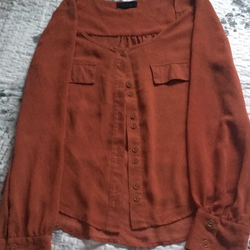 2 sheer blouses